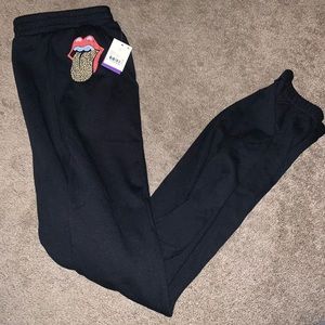 Black joggers
